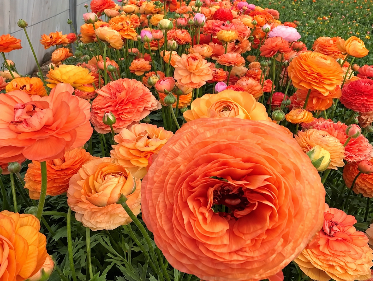Ranunculus Amandine Salmon corms